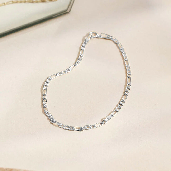 White Gold Bracelet | Neris Alaine Delicate Everyday Jewelry