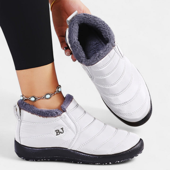 Winter Slip-On Boots for Women | Warm Comfortable Snow Boots