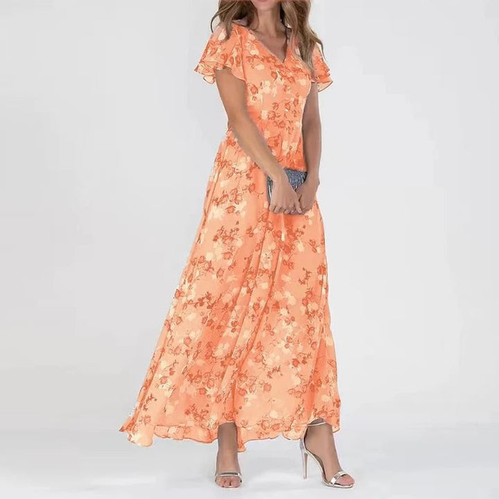 Tummy Control Dress for Women - Flattering A-Line Midi Dress