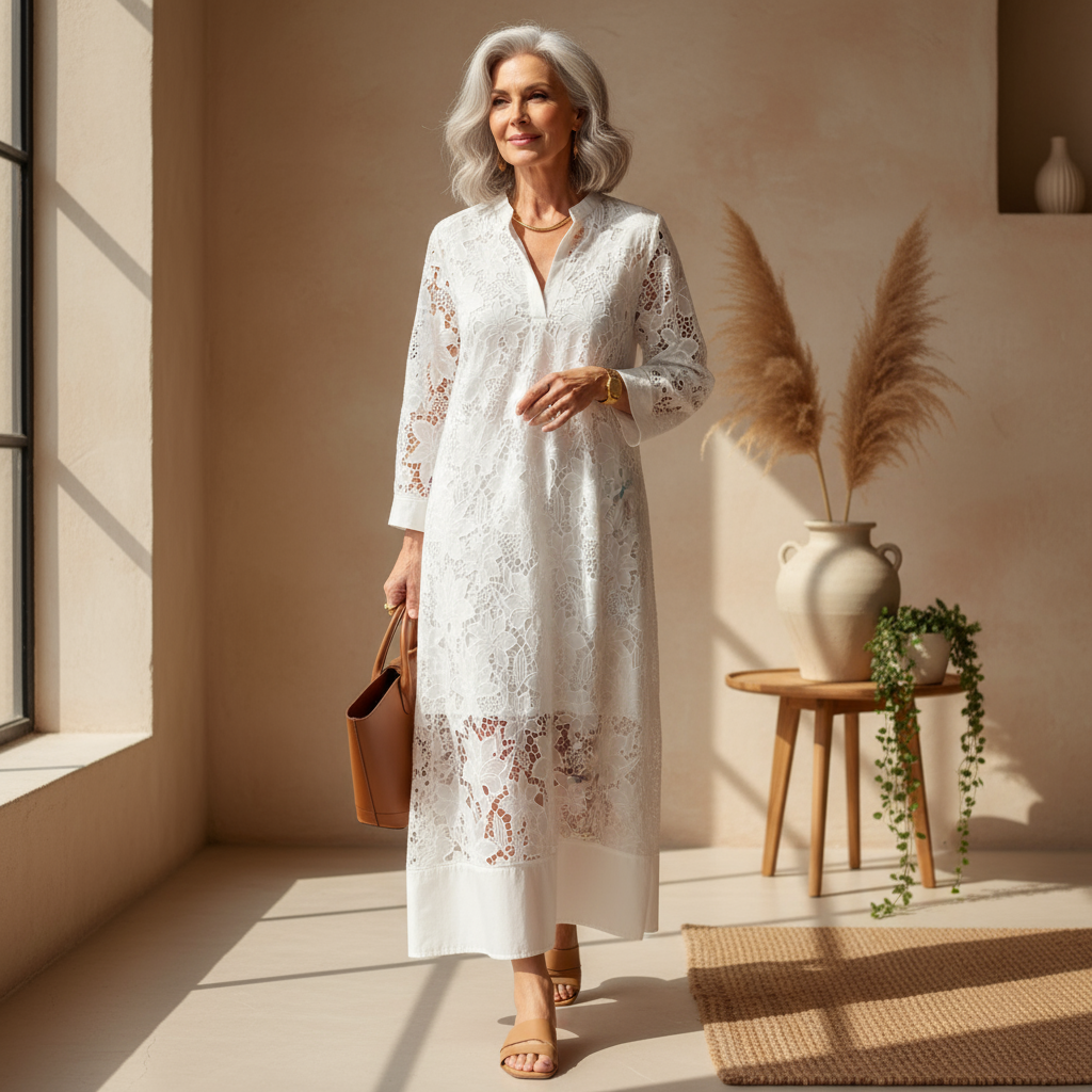 Lace Dress for Women - Comfortable Elegant Everyday Style
