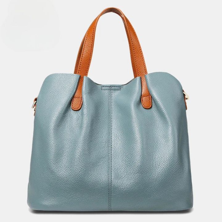 Genuine Leather Handbag for Women - Soft Cowhide Shoulder Bag