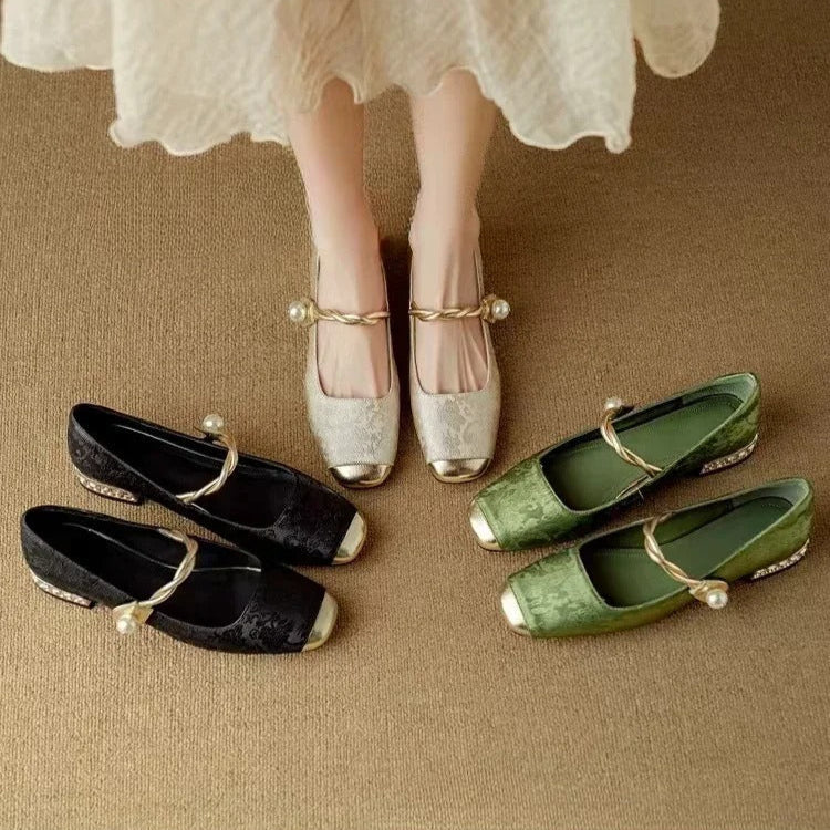 Mary Jane Flats for Women | Classic Comfortable Strap Shoes