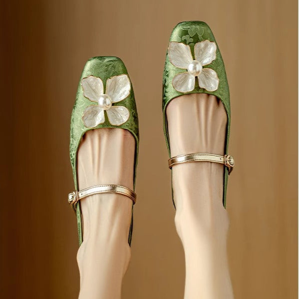 Mary Jane Pumps With Ankle Strap - Classic Comfort Heels