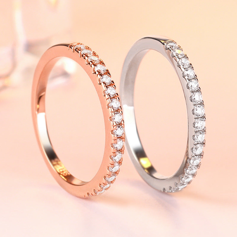 White Gold Statement Ring - Lunetta Cavarossi Designer Jewelry