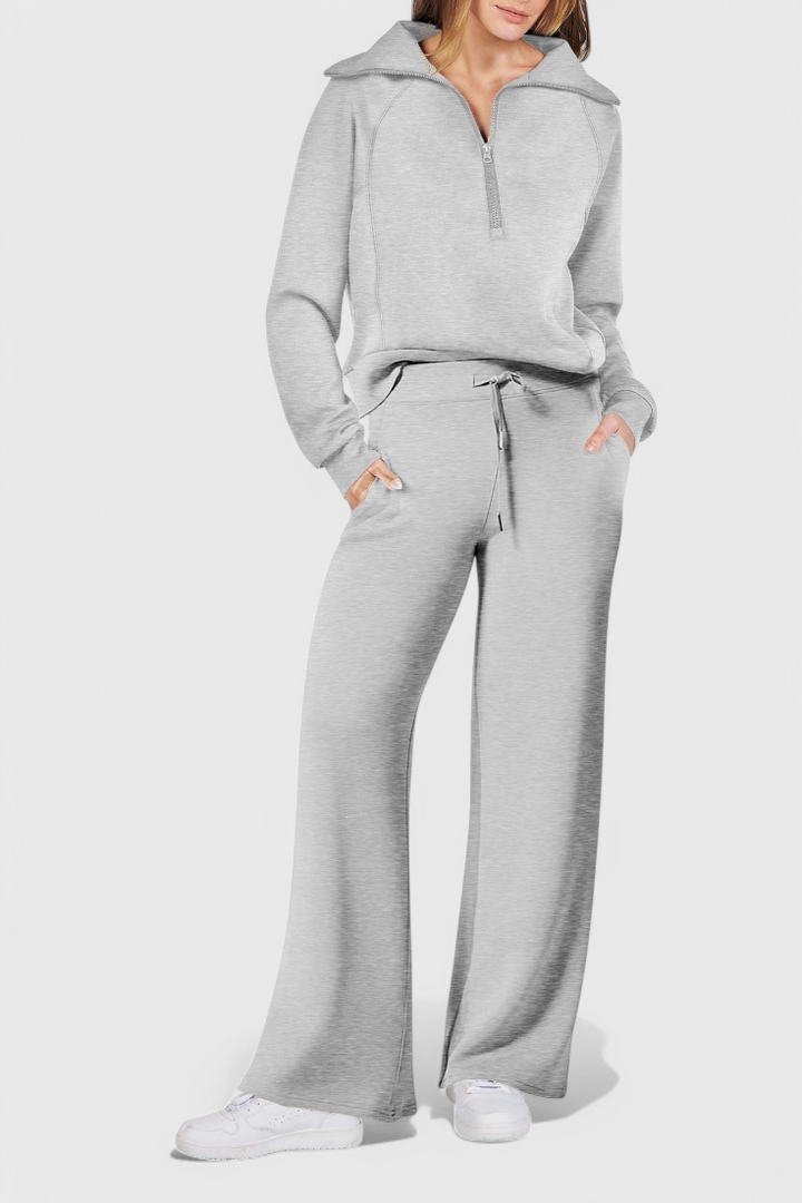 Two Piece Outfit Set Lightweight Casual Lounge Wear for Women