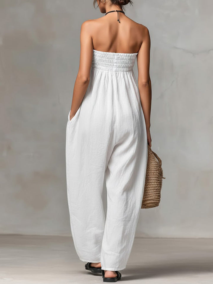 Strapless Maxi Dress | Flowing Elegant Summer Dress
