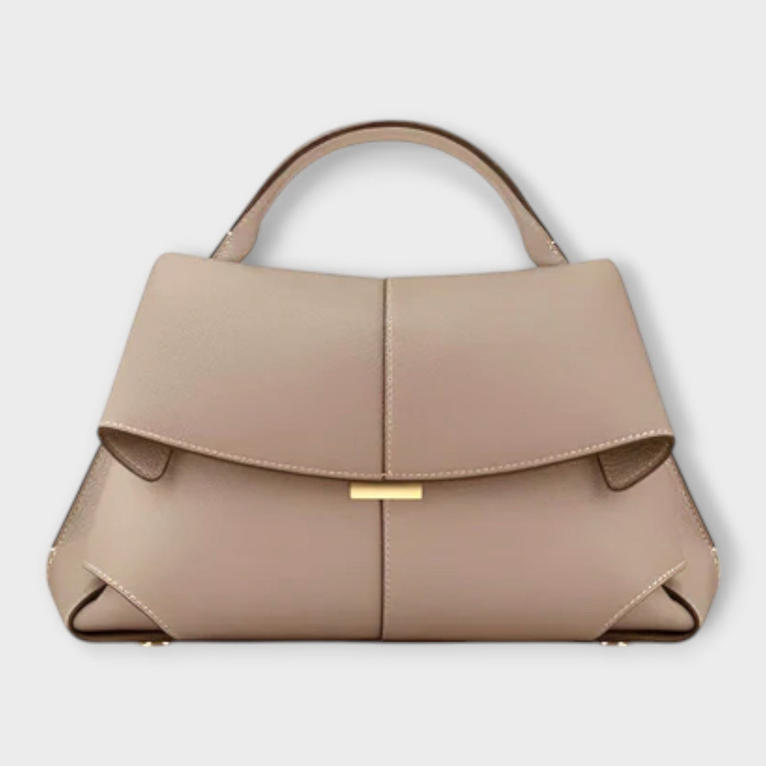 Leather Handbag for Women - French Inspired Calf Leather Tote