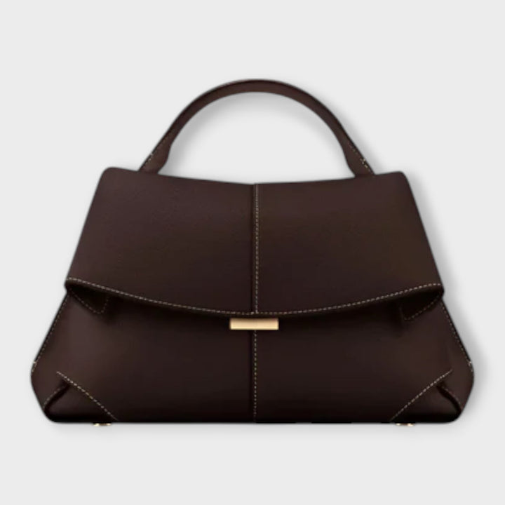 Leather Handbag for Women - French Inspired Calf Leather Tote