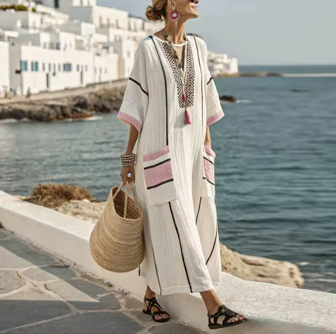 Maxi Dress for Women - Lightweight Summer Dress with Pockets