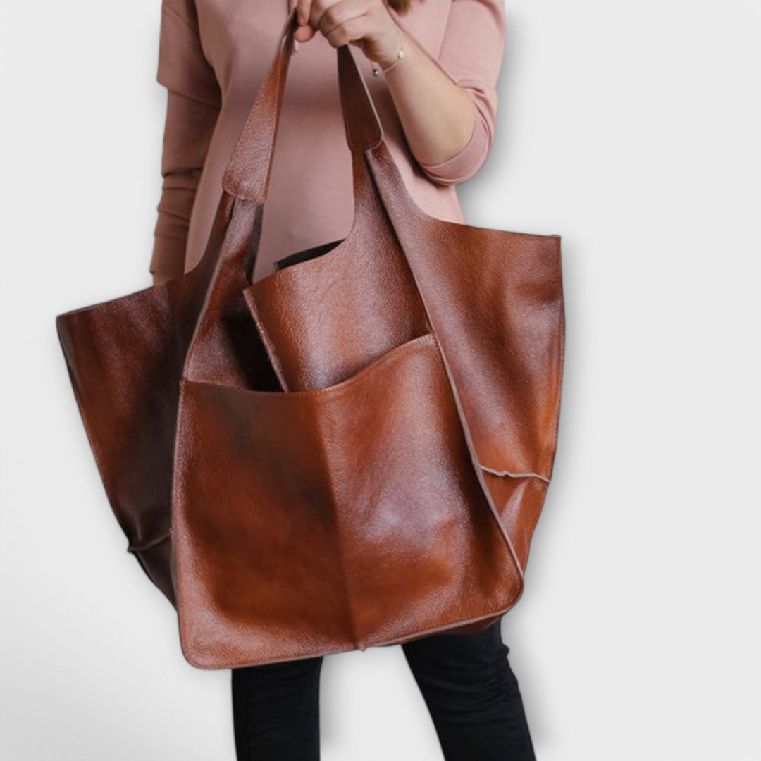 Oversized Shoulder Bag for Women - Elegant Weekend Travel Tote