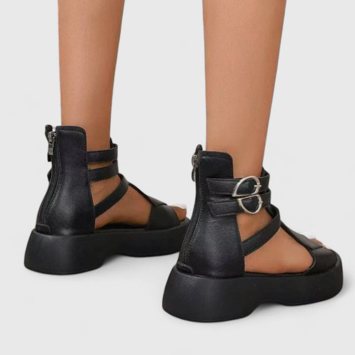 Orthopedic Platform Sandals with Arch Support for Women