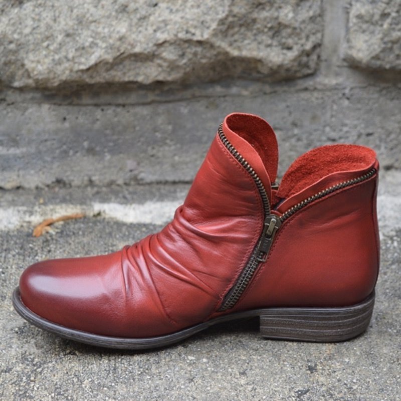 Leather Ankle Boots for Women | Classic Fall Booties
