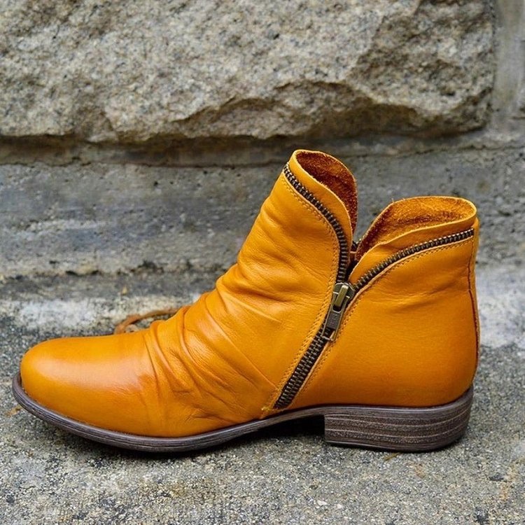 Leather Ankle Boots for Women | Classic Fall Booties