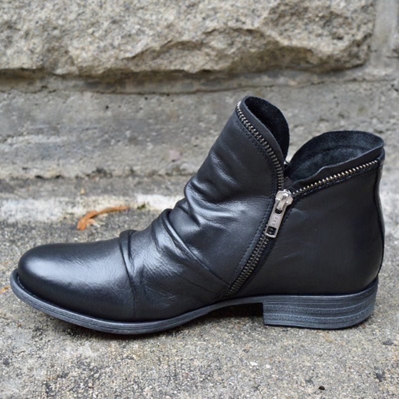 Leather Ankle Boots for Women | Classic Fall Booties