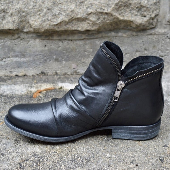 Leather Ankle Boots for Women | Classic Fall Booties