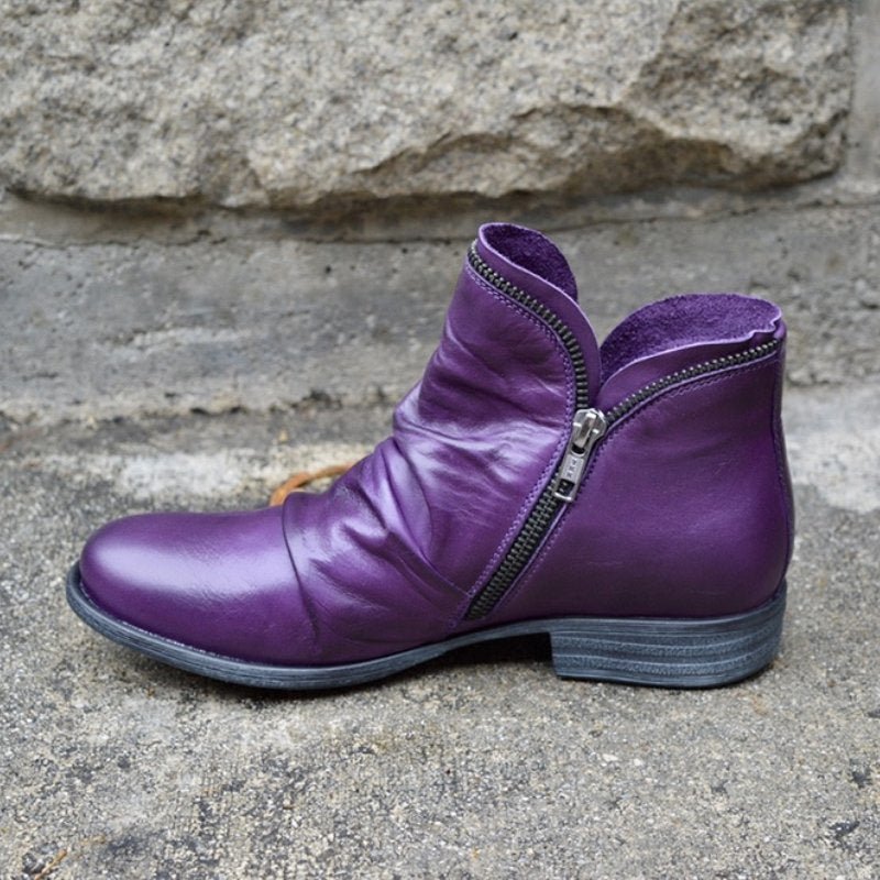 Leather Ankle Boots for Women | Classic Fall Booties