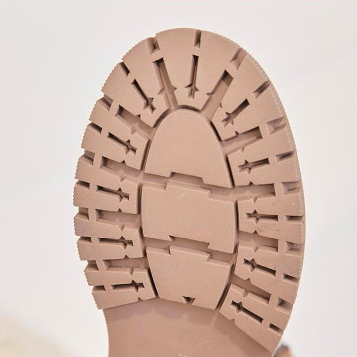 Suede Winter Boots for Women with Faux Fur Lining and Lug Sole