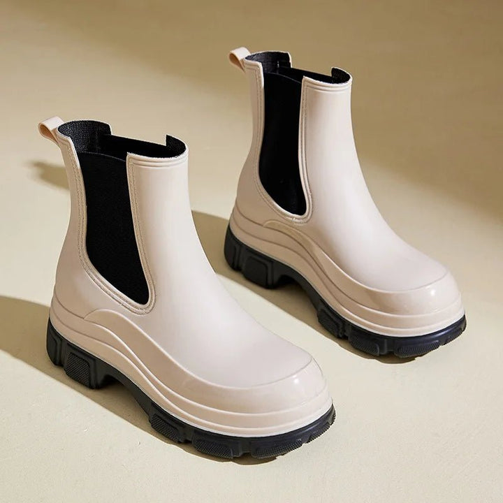 Chelsea Ankle Boots with Chunky Sole for Women