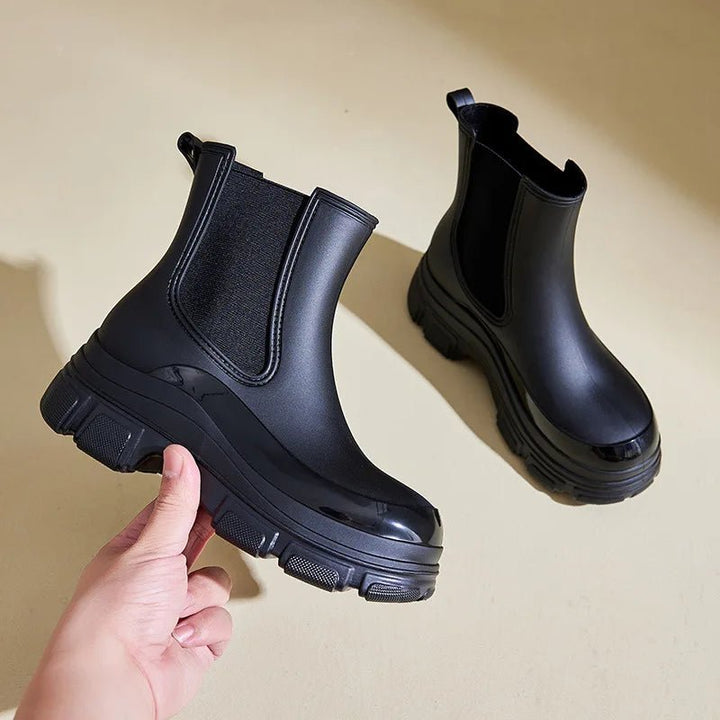 Chelsea Ankle Boots with Chunky Sole for Women