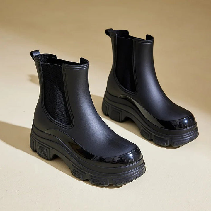 Chelsea Ankle Boots with Chunky Sole for Women