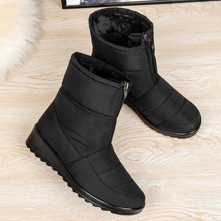 Waterproof Winter Boots for Women with Chunky Sole