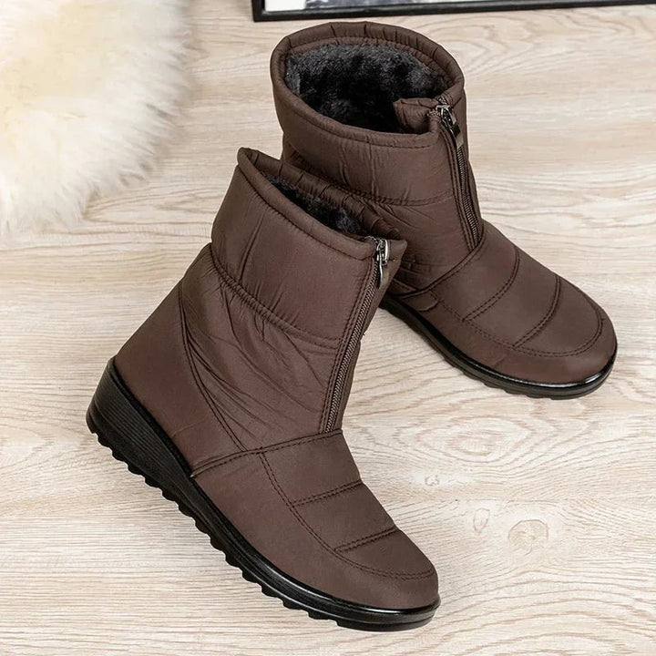 Waterproof Winter Boots for Women with Chunky Sole