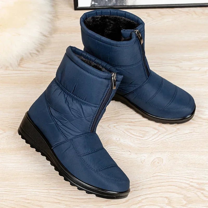Waterproof Winter Boots for Women with Chunky Sole