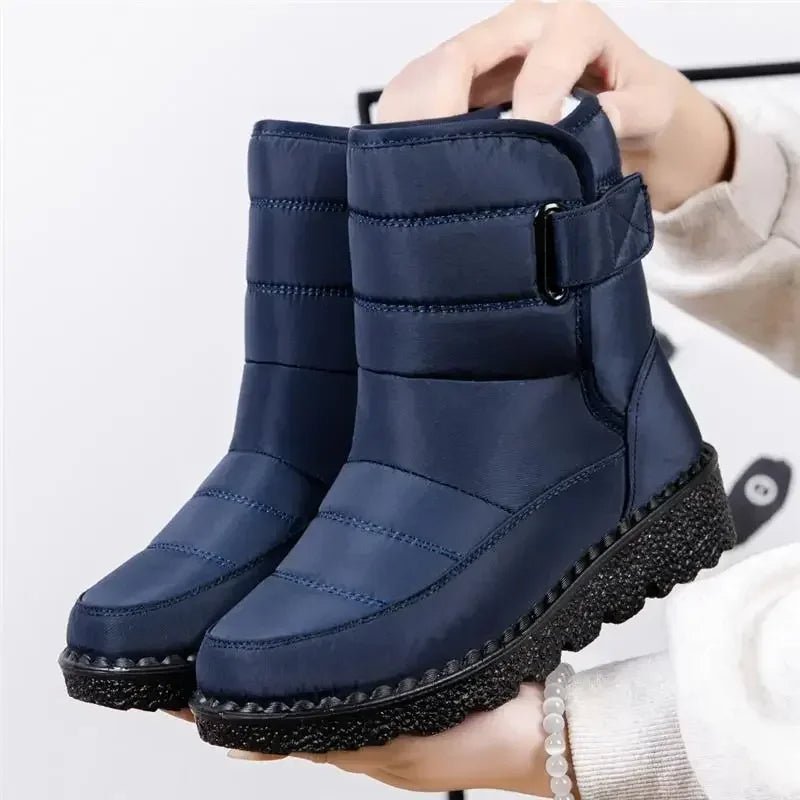 Waterproof Winter Boots for Women with Chunky Sole