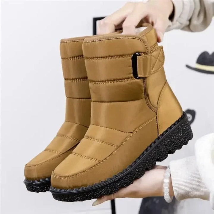 Waterproof Winter Boots for Women with Chunky Sole
