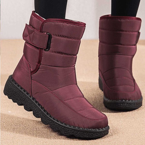 Waterproof Winter Boots for Women with Chunky Sole