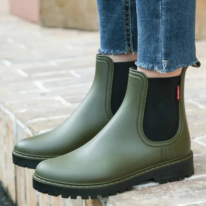 Waterproof Chelsea Rain Boots for Women