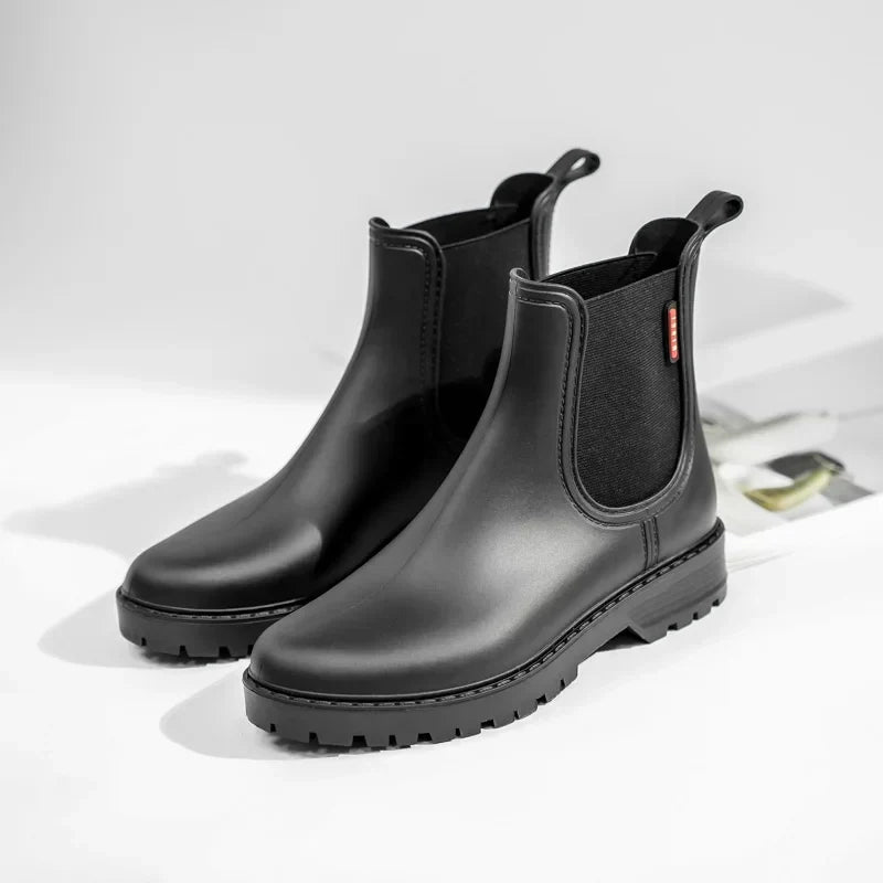 Waterproof Chelsea Rain Boots for Women