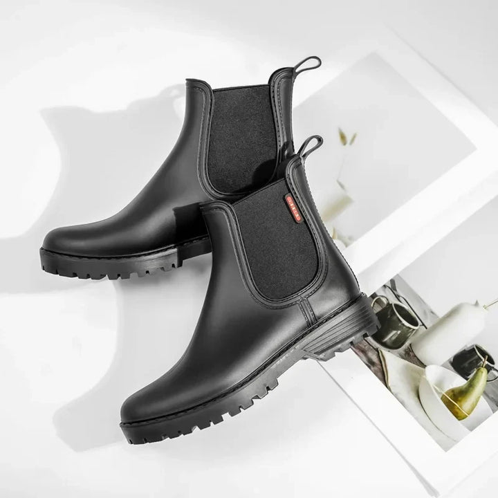 Waterproof Chelsea Rain Boots for Women